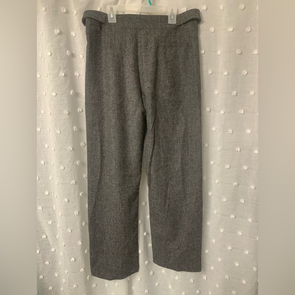 WIDE LEG WOOL MIXTURE PANTS - Picture 5 of 5